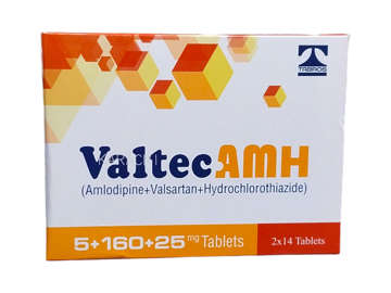Picture of Valtec Amh 5+160+25mg Tab 28x1s